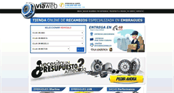 Desktop Screenshot of embraguesviaweb.com